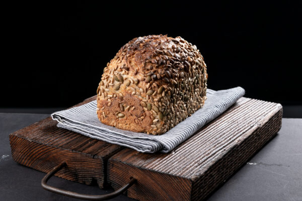 Seeded Sourdough Sandwich Bread | Multi-seed Sourdough Bread in a Loaf with Natural Sourdough
