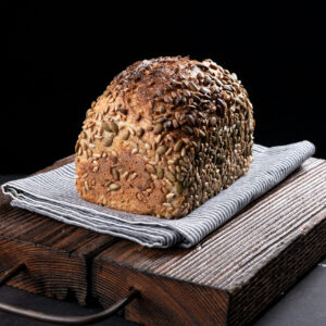 Seeded Sourdough Sandwich Bread | Πολύσπορο προζυμένιο ψωμί σε φόρμα.